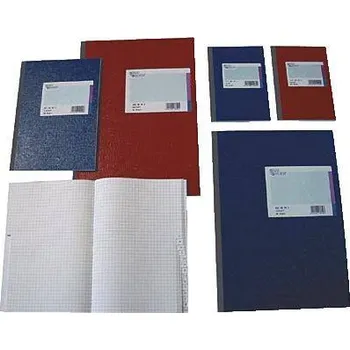 Sešit König a Ebhardt Kladde 8616272-100SB96 poznámková kniha čtverečkovaný červená Počet listů: 96 DIN A6