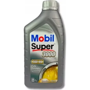 Motorový olej Syntetický olej Mobil Super 3000 1 l 5W-40
