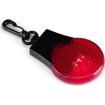 NIBALI. Reflexní světlo se 3 LED - Červená