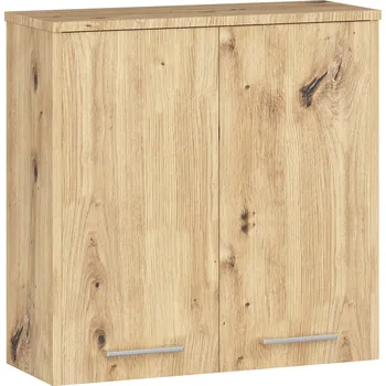 Koupelnový nábytek Závěsná koupelnová skříňka Fin 60 cm dub artisan