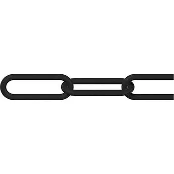 Tažné lano dörner plus helmer 128960 řetěz zákazu vstupu černá plast 25 m