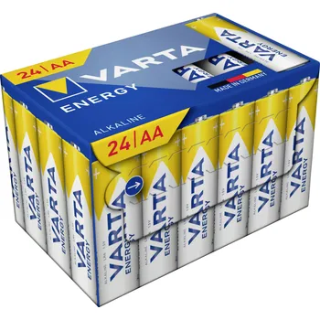 Článková baterie Varta VARTA Energy AA Cube Pack24 tužková baterie AA alkalicko-manganová, 1.5 V, 24 ks