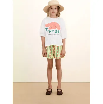 Chlapecké tričko Dětské bavlněné tričko Tinycottons RED DOG GRAPHIC TOP SS26.051 bílá 00X, vel. 104