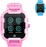 Secutek Dětské hodinky s GPS lokátorem KT12 4G Růžové