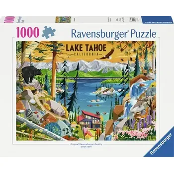 Hračka Ravensburger 120018483 Průzračné jezero Tahoe 1000 dílků (120018483-RA)