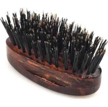 Ručně vyráběný kartáč na vousy Starmann, 100% kančí štětiny, SDBB