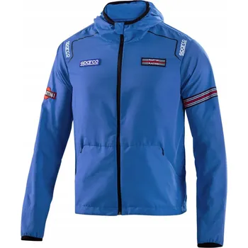 Moto bunda Windstopper Sparco Martini Racing modrá M