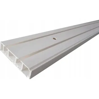 Prostěradlo Gardinia Stropní lišta dvoukolejnicová 120 cm bílá