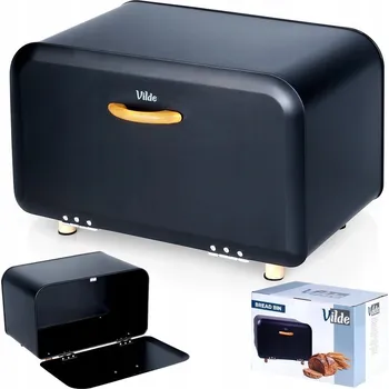 chlebník Jednodílný chlebník Vilde, černý kov