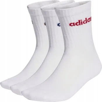 Pánské ponožky Adidas Ponožky KD1716 bílá velikost 43-45