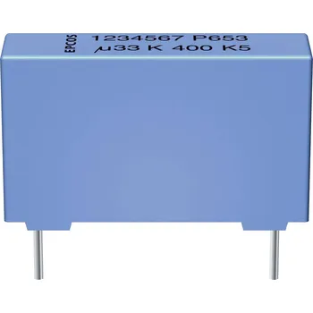 Kondenzátor TDK B32654-A224-J 1 ks fóliový kondenzátor MKP radiální 0.22 µF 1000 V/DC 5 procent 27.5 mm (d x š x v) 31.5 x 11 x 21 mm