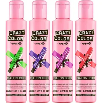 Barva na vlasy Crazy Color - Semi-permanentní barva na vlasy Crazy Color - Semi-permanentní barva na vlasy: Anarchy UV 76