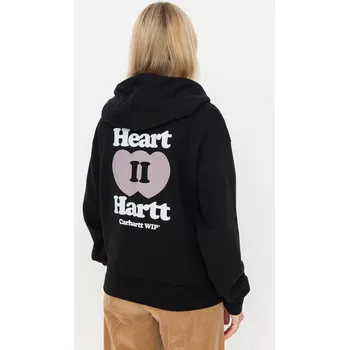 Dámská mikina Carhartt WIP Heart II Hartt ZHD (black) S, černá