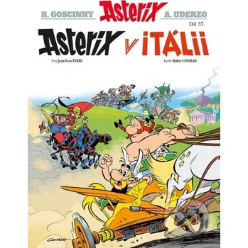 Asterix 37 - Asterix v Itálii - Jean-Yves Ferri, Albert Uderzo (ilustrátor) Egmont ČR