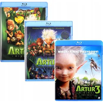 Blu-ray film Artur a Minimojové - Blu-ray kolekce