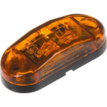 Přívěs k motorovému vozidlu Světlo boční LED STU oranžové - ovál