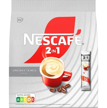 Káva Nescafe Nescafé 2v1 Coffee & Creamer Rozpustný kávový nápoj 20 sáčků 160g