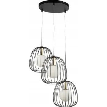 Závěsné svítidlo BELL 3 černé/zlaté Sigma