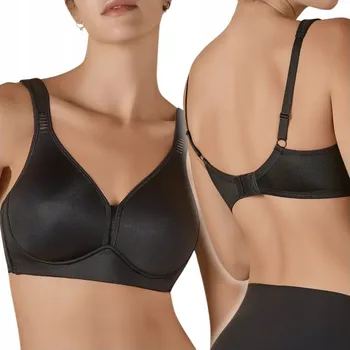 Dámské spodní prádlo Selene podprsenka s měkkými košíčky černá velikost 85E