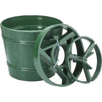 Stojánek na vánoční stromek Stojan na vánoční stromek Planet1 + hnojivo, juta, šišky