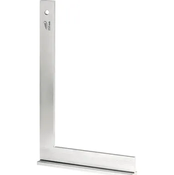 Úhloměr HELIOS PREISSER Schlosserwinkel 100x70mm mit Anschlag verzinkt 0374404 zamykatelný úhelník s dorazem 100 x 70 mm, 90 °