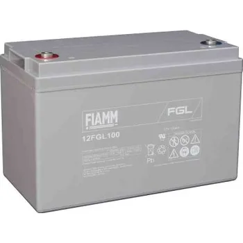 Záložní baterie Uzavřený olověný akumulátor konstrukce VRLA AGM 100Ah Ne Ne 10 až 12 let Ano Fiamm Utěsněné 12V 329 x 172 x 217mm