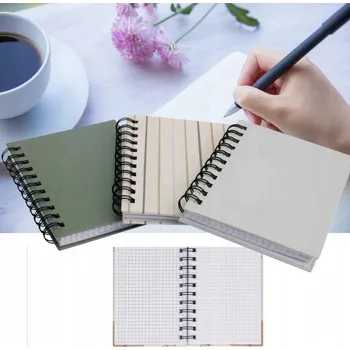 Zápisník Sešit A6 s mřížkou Crelando, 100 listů