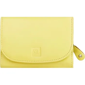 Peněženka Słoń Torbalski peněženka z pravé kůže žlutá - dámská