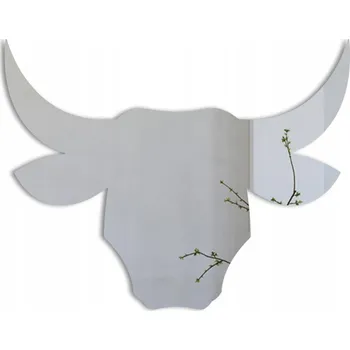 Zrcadlo Zrcadlo 70x55 cm, motiv býk