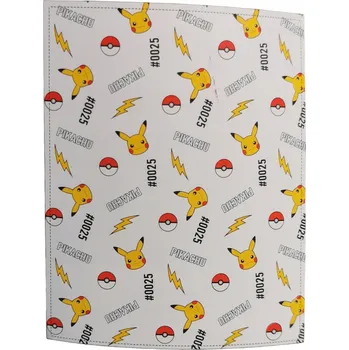 deka Deka Carbotex 130 x 160 cm, barevná, s postavičkami Pokémonů
