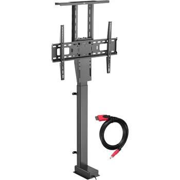Televizní držák Elektrický výsuvný držák pro Maclean, TUYA, 37''-80'', VESA 600x400, max. 60 kg, MC-866T + HDMI 2.0 4K 3D UHD 1,8 m KABEL 48 bitů