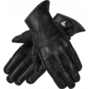 Moto rukavice KOŽENÉ RUKAVICE rukavice REBELHORN RUNNER, černé, velikost DL