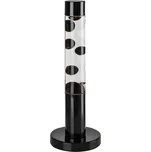 LED lávová lampa Rabalux, výkon 25 W, 3000 K, černý vosk, Lavastic