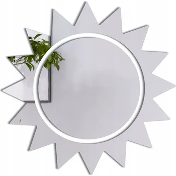 Zrcadlo Zrcadlo akrylové 45x45cm SLUNCE