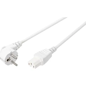 Prodlužovací kabel Sygonix SY-5043442 C16 kabel bílá 2.00 m