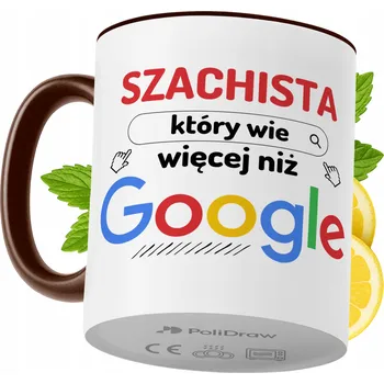 Hrnek Polidraw Hrnek Polidraw pro šachistu keramika 330 ml