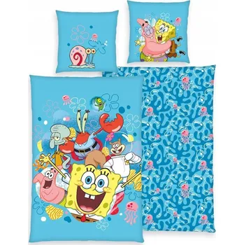 Povlečení Povlečení modrá 2 135 x 200 cm zip