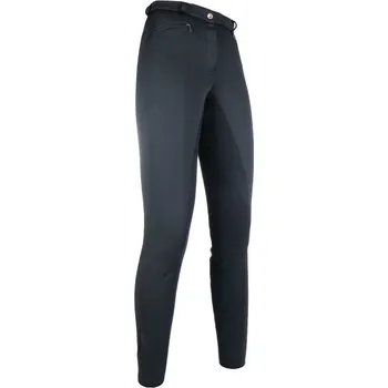 Jezdecké kalhoty HKM Rajtky Winner HKM, s celokoženým sedem, zimní, dámské, černé 40