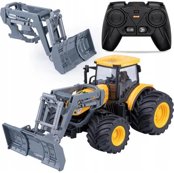autíčko RC Traktor Buldozer Skvělá Městská Flotila DUMEL