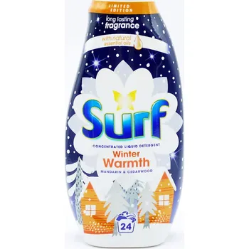 Prací gel Prací prostředek Surf WINTER WARTMH na 24 praní 0,64L (UK)