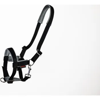 ManMat ohlávka STÁJOVÁ HŘÍBĚCÍ - šedá Velikost XXS