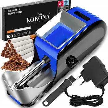 ELEKTRICKÝ STROJEK NA CIGARETY PLNIČKA TABÁKU PRO VÝROBU DUTINEK SADA