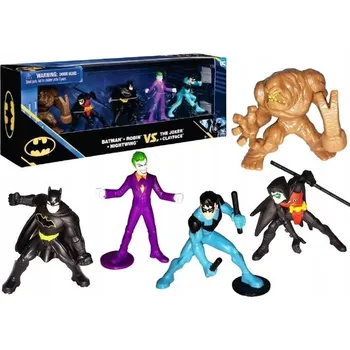 Figurka Figurky DC Batman 5 cm, 5 kusů v balení