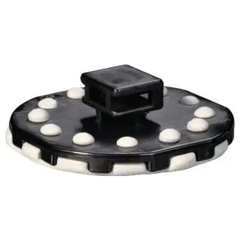 Organizace kabelů Držák vázacích pásek Samolepicí 4.8 mm široké pásky 36 mm 36 mm barva Černá HellermannTyton