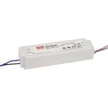 Příslušenství pro LED osvětlení MEAN WELL LPV-60-36 napájecí zdroj pro LED konstantní napětí 60 W 0 - 1.67 A 36 V/DC bez možnosti stmívání, ochrana proti přepětí 1 ks