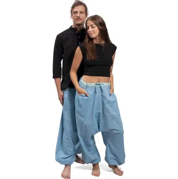 Harémové kalhoty / Sultánky MILDRIM modré I.