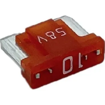 Autopojistky HansorASM-M10 mini plochá pojistka, 58 V, 10 A, 1 ks