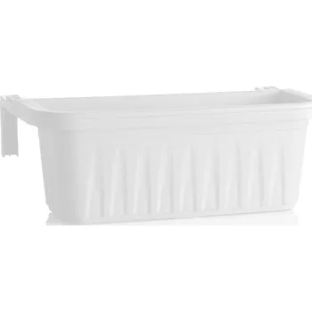 Truhlík BAMA Závěsný truhlík RONDINE, bílá Množství: 2 ks, Rozměry: 50 cm