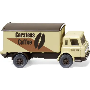 Modelová železnice Wiking 044602 H0 model nákladního vozidla Nákladní auto pro kufry „Carst Catere Cakáva“