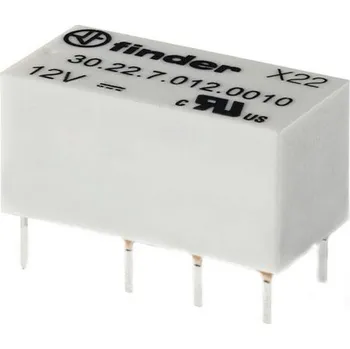 Relé Finder 30.22.7.024.0020, 30.22.7.024.0020 relé do DPS, 2 A, 1 ks